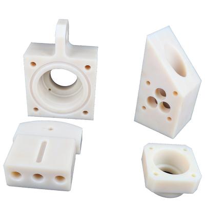 China Customized Industrial Plastic Nylon Parts Precision CNC Mechanical Milling Machining Parts for sale