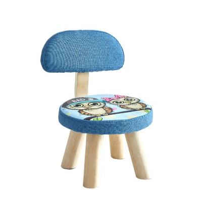 China Modern Cheap Modern Kids Small Wooden Chair For Living Room for sale