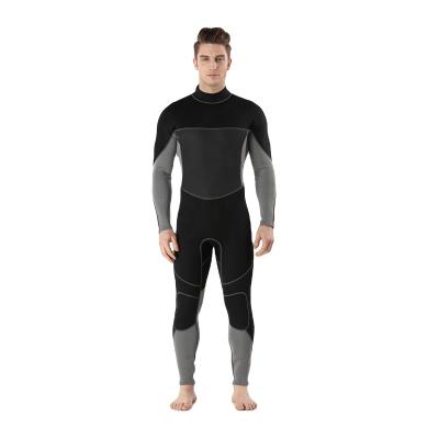 China MAN Mesh Skin Adult For Warm 3mm Full Neoprene Sailing Boating Diving Kayaking In Running Wetsuit for sale