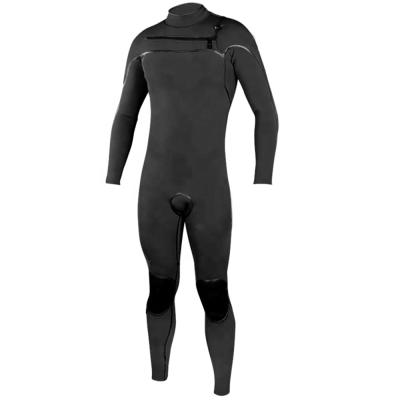 China MAN customized 5mm high-end imports CR neoprene chest zipper scuba diving wetsuit for sale