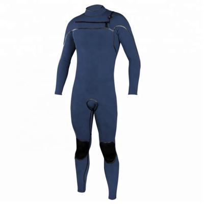 China MAN blind bonded stitched 5mm imports CR neoprene chest zipper high end sports wetsuit for sale