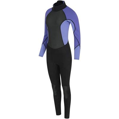 China Woman Full Mesh Skin Women One Piece 3mm Neoprene Sports Swimming Surfing Wetsuit for sale