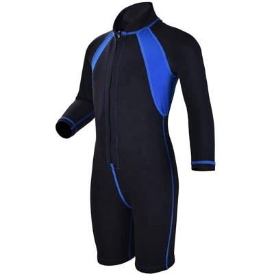 China High Quality Kid Children 3/2mm Neoprene Scuba Diving Front Zipper Surfing Wetsuit for sale