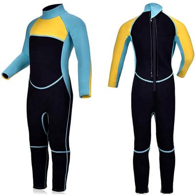 China Kid 3/2mm Kids Surfing Scuba Diving Neoprene Long Sleeve Customization Wetsuit for sale