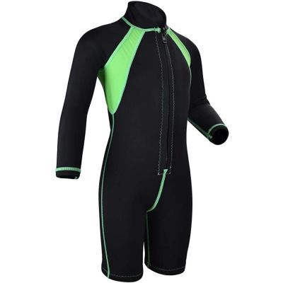 China Kid Front Zipper customed 3/2mm Neoprene Shorts Kids Snorkeling Surfing Wetsuit for sale