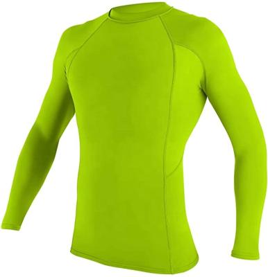 China Men's Gym Surfing Guard Long Sleeve Aqua Spandex Training Long Sleeve Rash Guard for sale