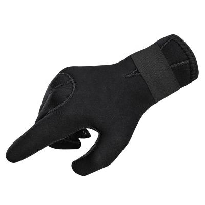 China Waterproof Neoprene Gloves / 3mm Neoprene Scuba Diving Women Nylon Anti Slip Warm Men for sale