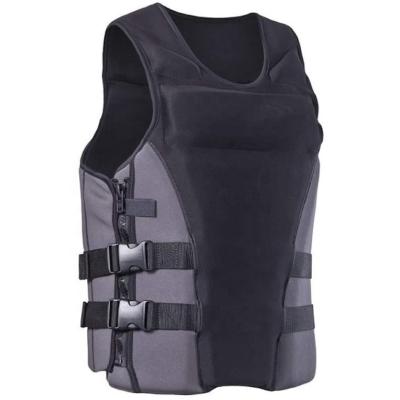 China Singlet Customed EPE Nylon PVC Neoprene Life Vest For Buoyancy Sports Safety Swimming Life Vest for sale