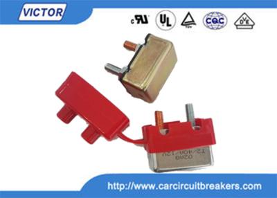 China Automatic Bimetal Temperature Switch , Thermal Circuit Breaker Hand Reset Button for sale