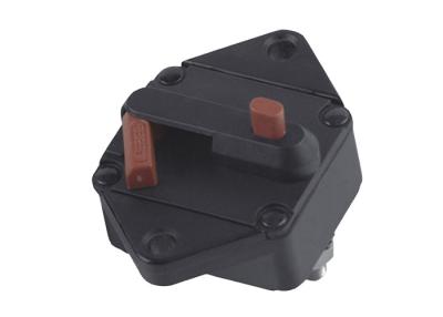 中国 E96 panel mount thermal trip with manual on-off car circuit breaker dc 48v 20-200a 販売のため