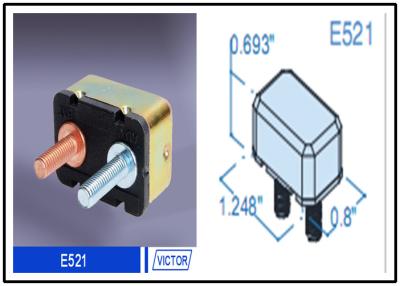 Chine 10A 20A 40 disjoncteur de la surcharge 24V d'ampère avec le bouton de réinitialisation, couverture en plastique à vendre