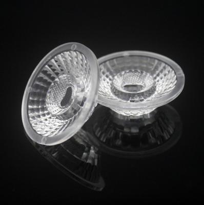 China PMMA COB LED-Linse LED-Optik Transparent angepasster Blickwinkel zu verkaufen