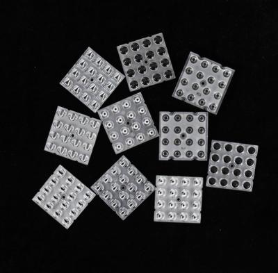 Chine SMD3030 50x50mm 16in1 15 degrés séries de lentilles d'épissage flexibles pour l'éclairage de rue et de zone à vendre