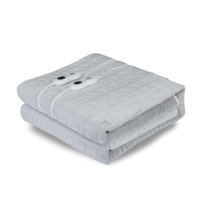 China Winter Home Warm Sleeping Hotel 230V Electric Heated Dormitory Blanket For Bedroom for sale