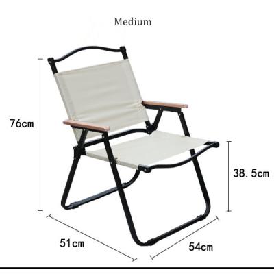 China Modern Portable Folding Chair Outdoor Wooden Camping Leisure Portable Folding Chair for sale