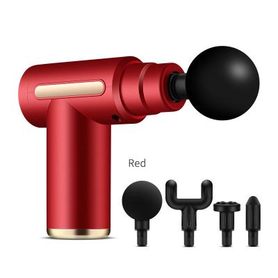 China Portable Digital Comfortable Effective Muscle Massage Gun Custom Logo Mini Body Vibration Massage Gun for sale