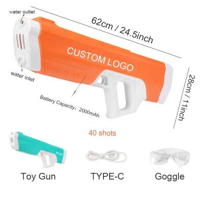 China Outdoor Custom Home Entertainment Game Toy Gun Adult Water Games Powerful Water Gun Shooting Toy for sale