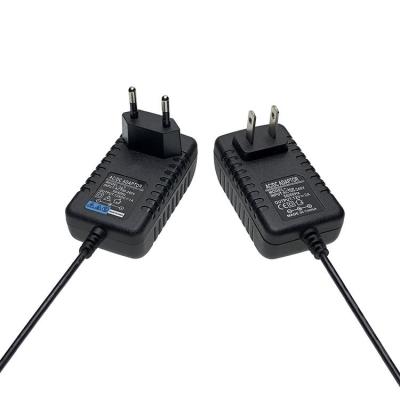 China ABS+PC Flame Retardant Material 5V 10V 12V 15V 19V 20V 24V Power Adapter EU Plug 0.5A 1A 1.5A 2A Power Supply for sale