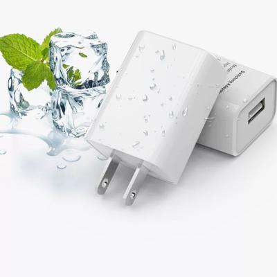 China Smart Mobile Phone Travel USB Charger Adapter, 5V 2A Wall EU USA Plug Portable Mobile Phone Charger for sale