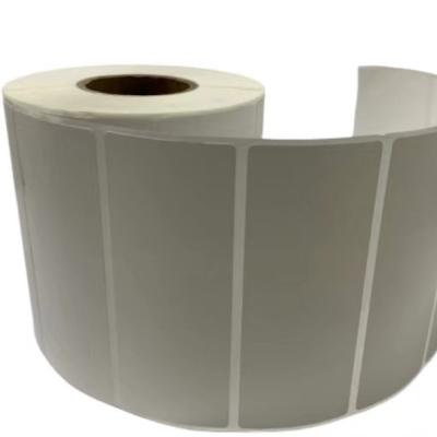 China 100mm x 40mm Shipping Label Waterproof Self Adhesive Paper Direct Thermal Roll for sale