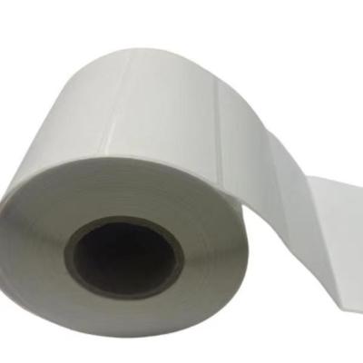 China 70mm x 50mm Waterproof Premium Good Price White Label Stickers Direct Thermal Quality Label Roll for sale