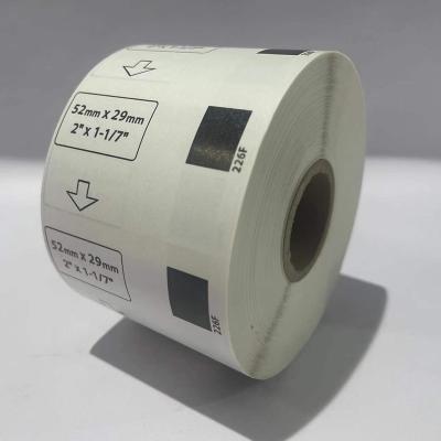 China Waterproof DK-11.226F Most Popular Labels Compatible Rolls 52mm*29mm Roll Direct Thermal Label for sale