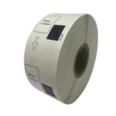 China Wholesale compatible direct thermal label DK-22.215F 29mm*42mm thermal label tape from waterproof supplier for sale