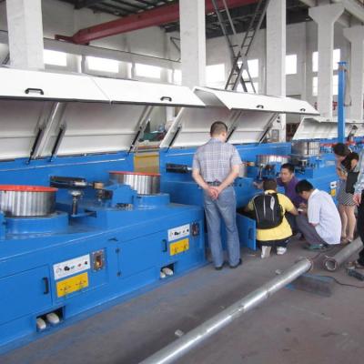 China Machinery Manufacturing Top Quality Straight Line Wire Drawing Machine for sale