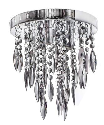 China Modern Modern Chandelier Crystal Leaves Fixture Ceiling Pendant Lamp Customized Chrome Home Acrylic NS-120366 for sale