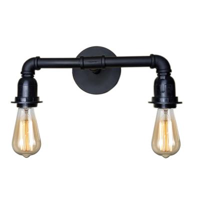 China Industrial Vintage Water Pipe Wall Light Vintage Iron Antique Wall Lamp NS-125337 for sale