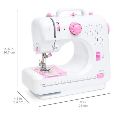 China 12 Stitch Patterns Portable 6V Foot Pedal Sewing Machine With 12 Stitch Patterns for sale