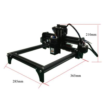 China Laser Engraving Machine CNC Router Laser Printer Machine Deep Marking 12V 15W DC Cutting Laser Engraver 110V /220V for sale