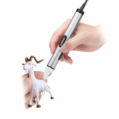 China 5th Generation 3D Writing Printing Pen Low Temperature Production Graffiti Drawing Art Printer Four Plugs Optional for sale