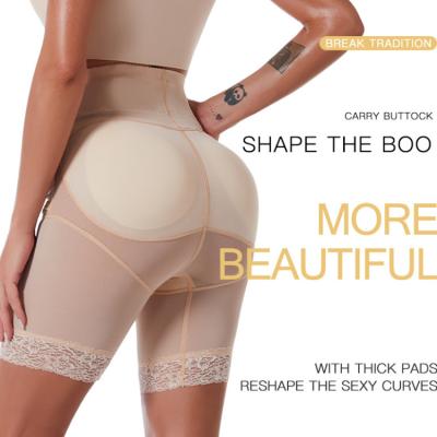 China Breathable High Waist Slimming Shapewear Corset Hip Pads For Women Body Shaper With Padded Training Panties for sale