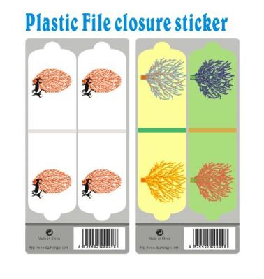 China 35*130mm / 30*110mm Printed Custom Color Sticker For File Folders / Notebook / Thick Books for sale