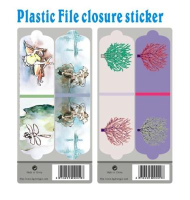 China 30 mm * 100 mm Portable Printable Removable Custom Color Stickers for sale