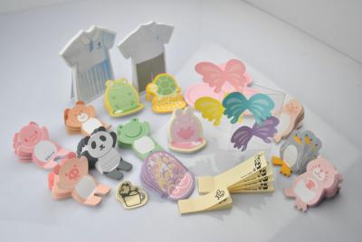 China Kleurrijke recyclebaar papier dier vormige Sticky Notes Pads voor Bookmark / Index Te koop