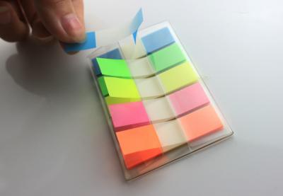 China Portable Colorful PET Wholesale Pop - up Sticky Notes Label For Storage Identification for sale