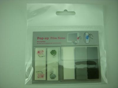 China Mini Memo Pad Simple Pop - up Sticky Notes With Custom Logo For Home , Office File for sale