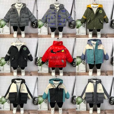 China Viable new fashion wholesale children's down jacket for girls and boys winter jacket for warm casual children's outerwear for sale