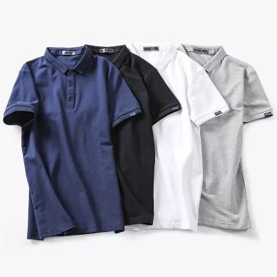 China Anti-wrinkle Chinese Men's Wear Makes PoloT T-Shirts With Solid Lapels for sale