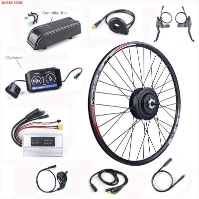 China bafang RM G020.350.DC 36/48v 350W electric cycle gear motor 20/26/27.5/28er tire ebike hub motor kit 20/26//27.5/28/700C 'Akkubici for sale