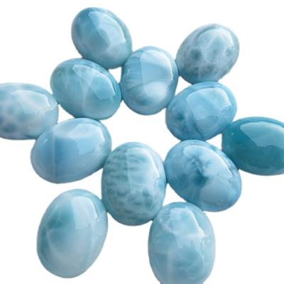 China Other wholesale natural gemstone gemstone larimar cabochons for jewelry for sale