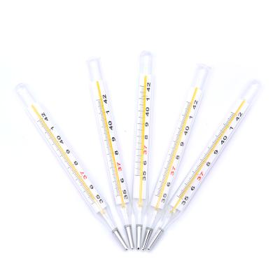 China Used In Mouth And Under Armpit Low Price Mercury Glass Thermometer Price Guaranteed Quality for sale