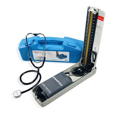 China Mercury Glass Good Prices Desktop Health Medical Type Mercury Sphygmomanometer for sale