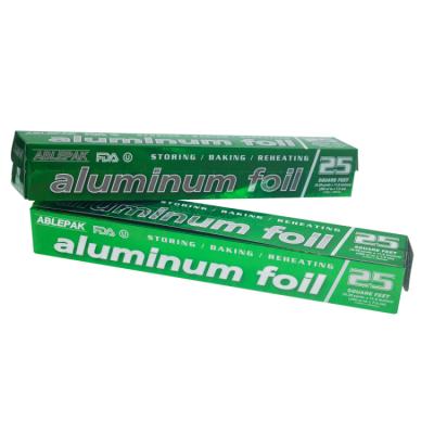 China Widely Used 1100 Heat Seal Jumb Logo Aluminum Foil Roll For Kitchen for sale