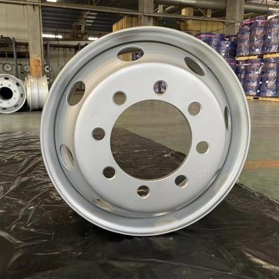 China Most Popular Truck Wheel 22.5*8.25 Steel Tubeless Truck Wheel Rims With Competitive Price for sale