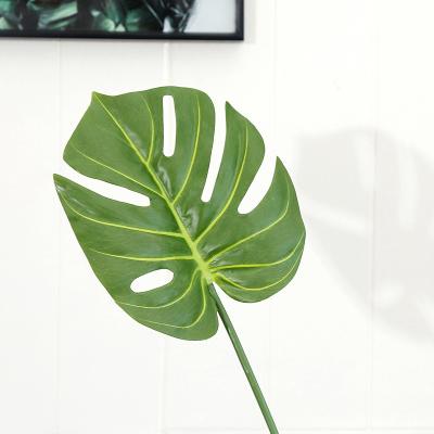 China Natural Touch Artificial Monstera Plants For Home Decoration Fake Monstera Artificial Flowers Wholesale for sale