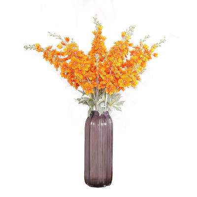 China Touch natural newcomer flowers artificial flowers home delphinium suitable for family party birthday wedding decorations for sale