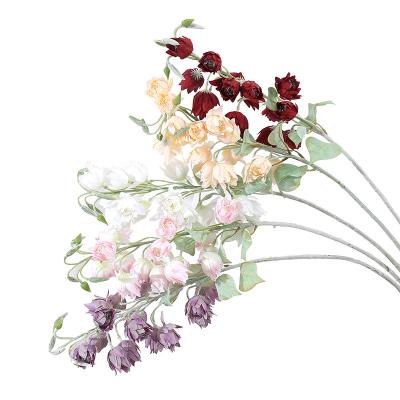 China Hot Selling Bouquet Home Decoration Natural High Touch Artificial Flower Pistachios Living Room Branch Wedding Flower Tree Decoration for sale